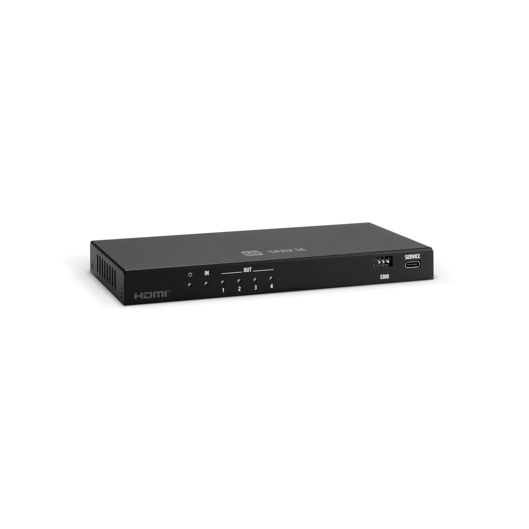 LD Systems SPAV 14 1×4 8K HDMI-Splitter und Audio-Extractor