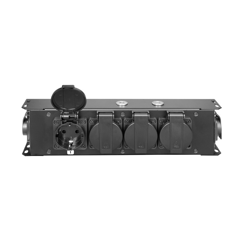 Adam Hall Cables PRO PORT 4 T Stromverteiler 4 x IP54 Schuko out & IP65 in/out