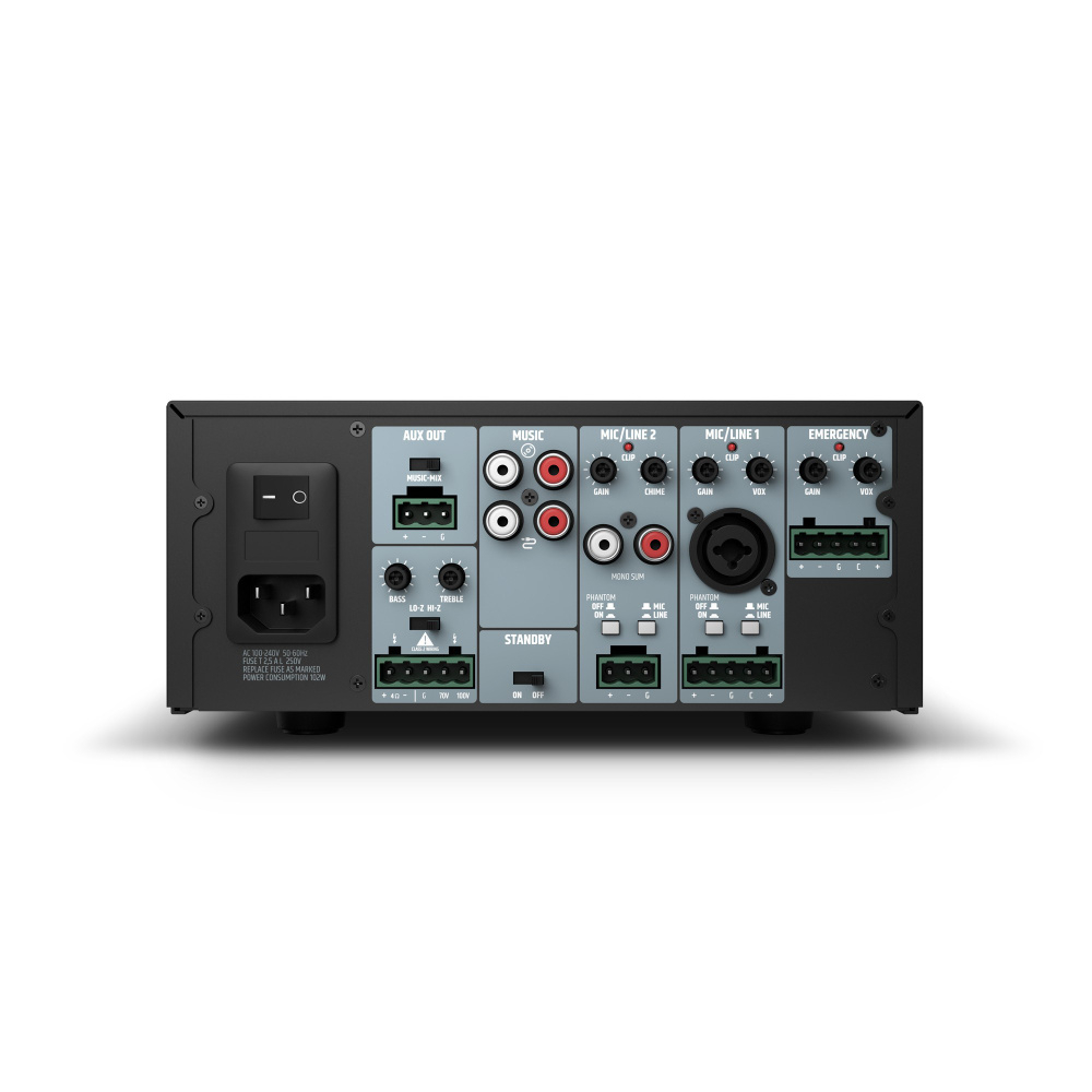 LD Systems IMA 60 Installation Mischverstärker 65W @ 4 Ohm / 100 V / 70 V