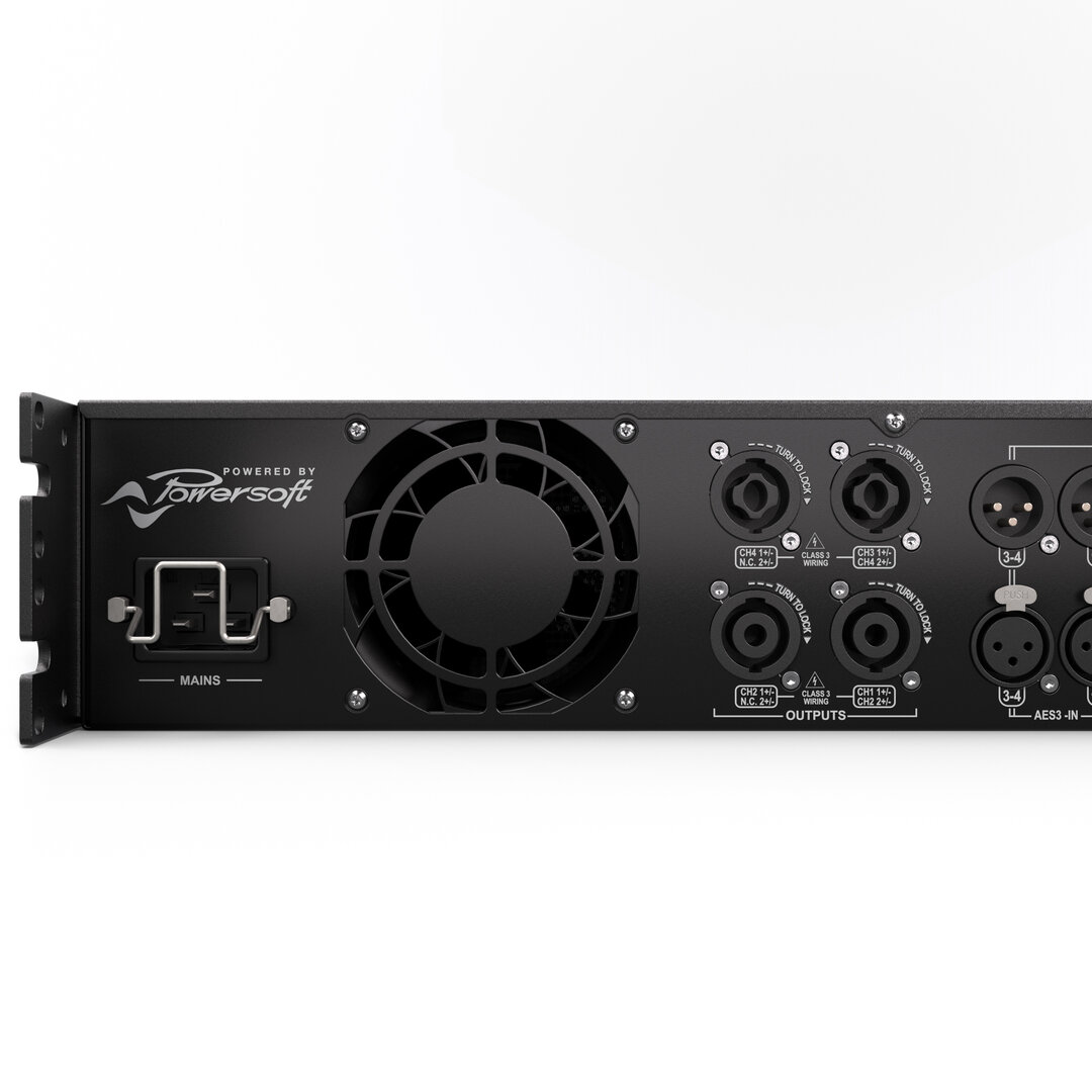 LD Systems ADA 12K4 4-Kanal Verstärker mit DSP & DANTE™