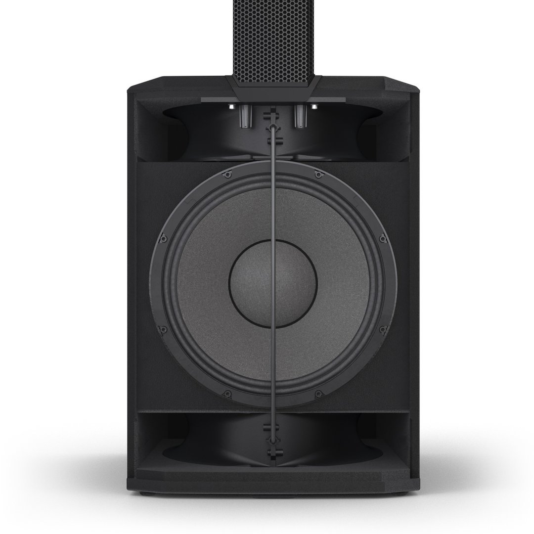 LD Systems MAUI 28 G3 Kompaktes Cardioid Säulen PA System, Schwarz