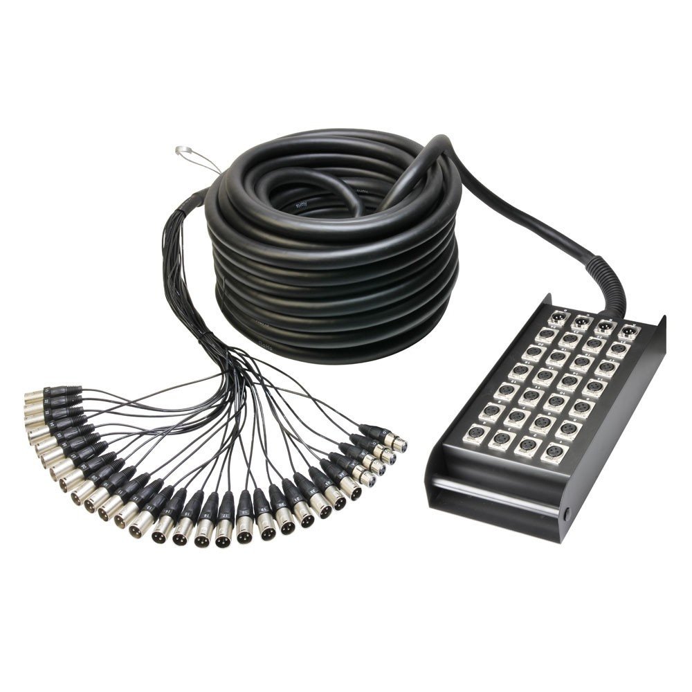 Adam Hall Cables K 28 C 30 Multicore mit Stagebox 24/4 30 m