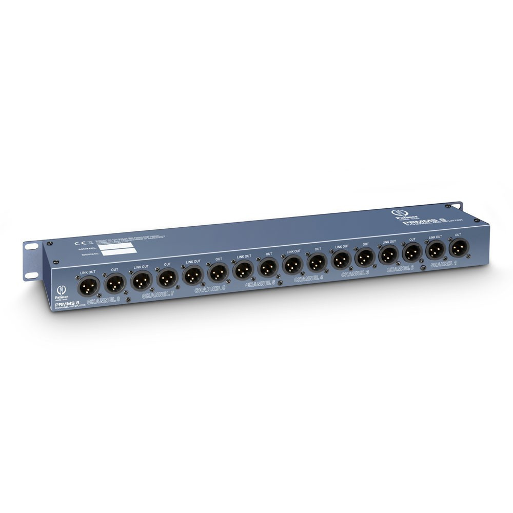 Palmer RMMS 8 8-Kanal Mikrofon-Splitter