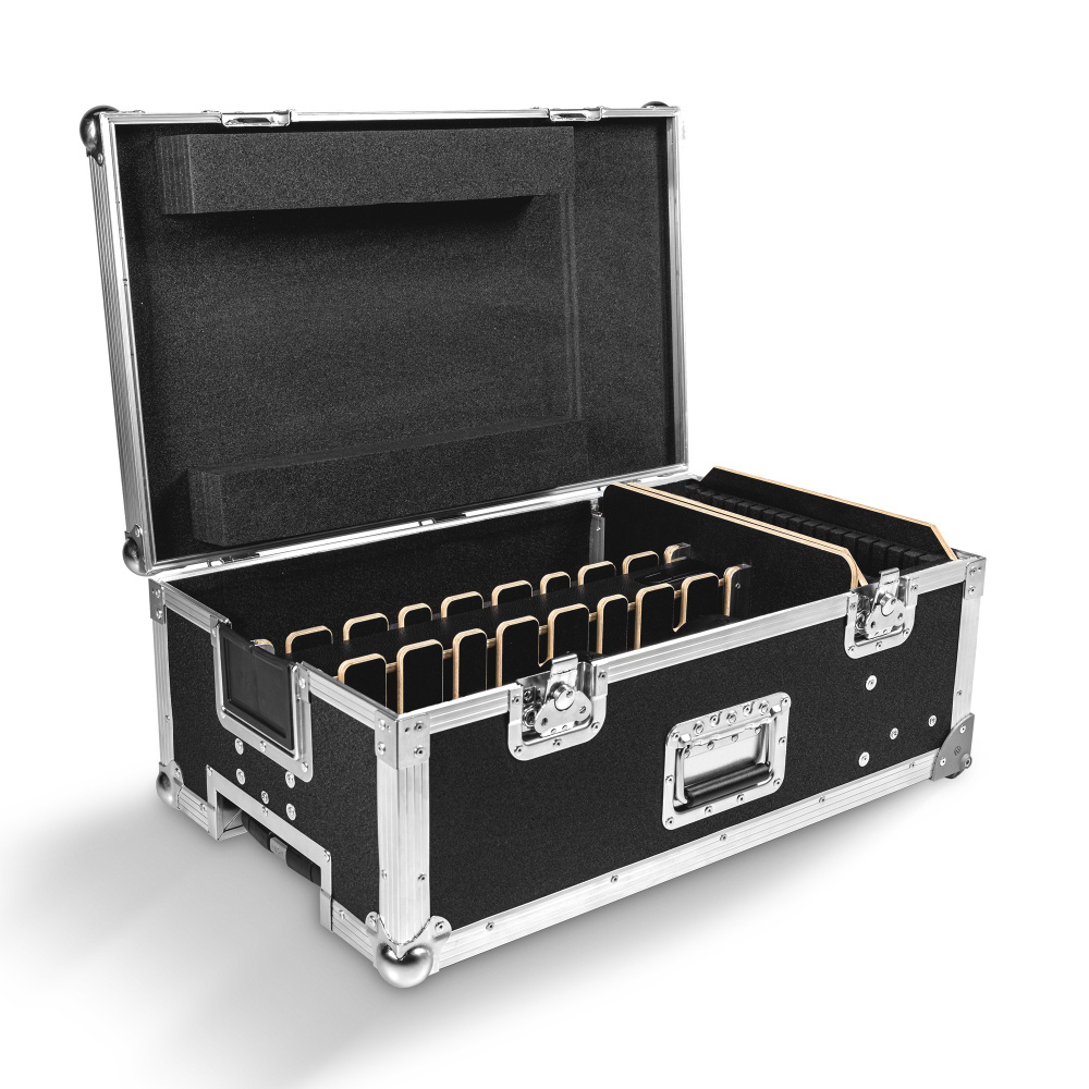 Cameo DROP B1 TOURING SET 2 6 x CLDROPB1 im Lade-Flightcase mit Netzteil