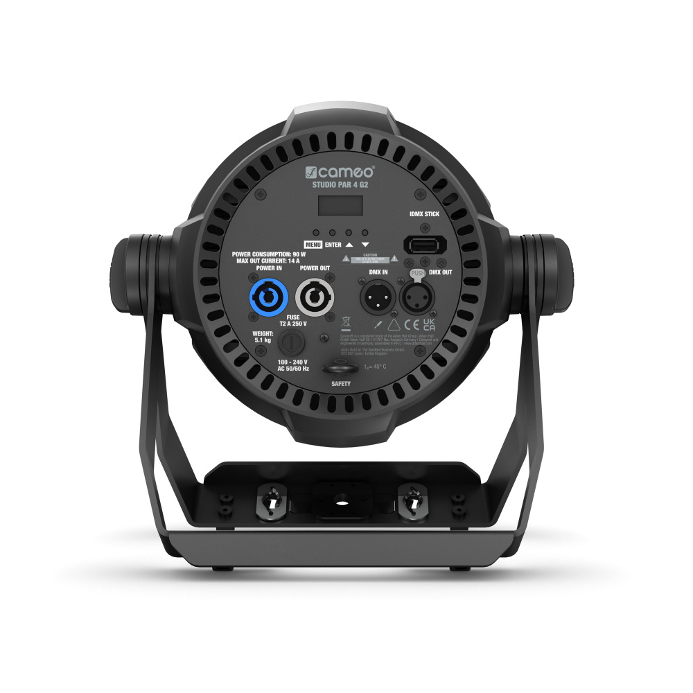 Cameo STUDIO PAR 4 G2 LED-PAR-Scheinwerfer mit 12 x RGBW 4-in-1-LED