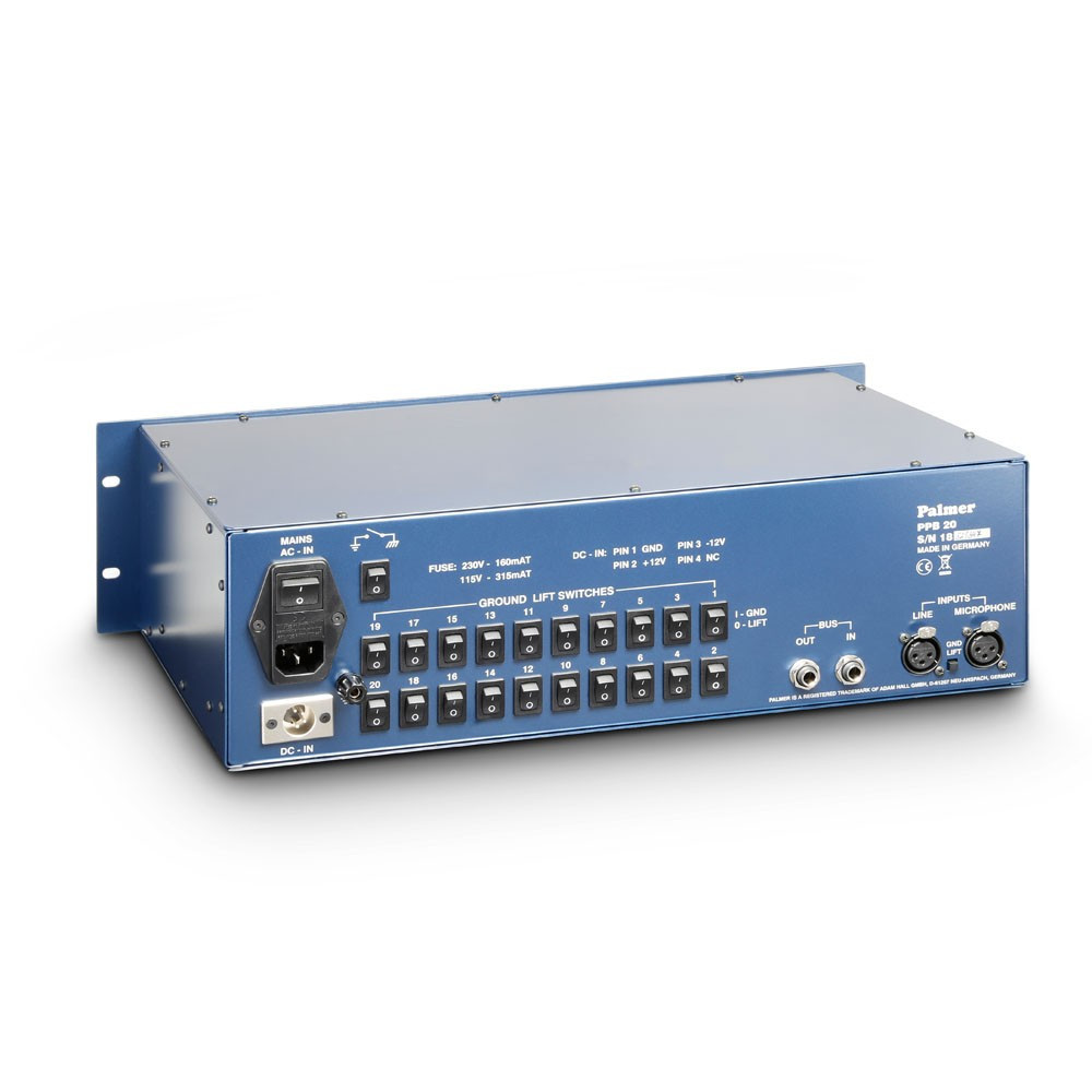 Palmer PB 20 Pressesplitter 20 Kanal