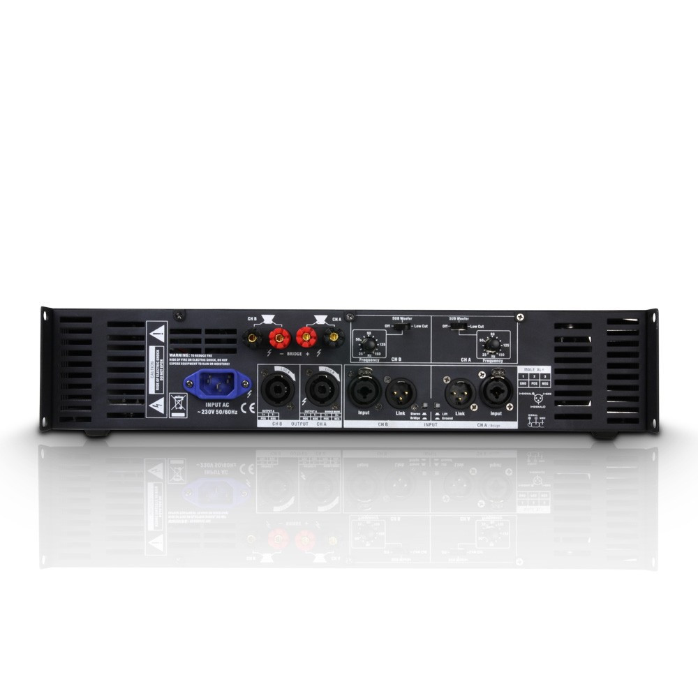 LD Systems DEEP2 2400 X PA Endstufe 2 x 1200 W 2 Ohm