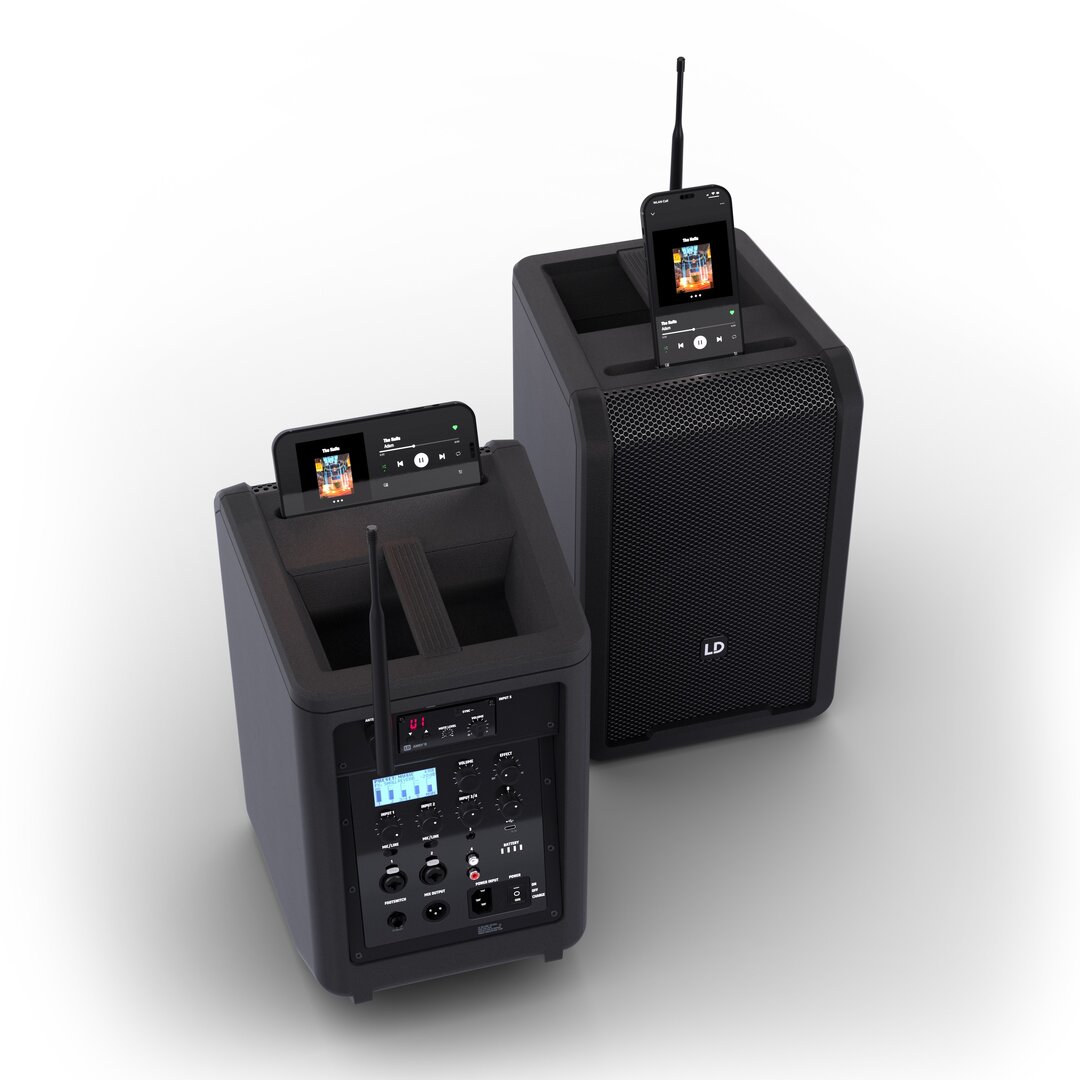 LD Systems ANNY 8 HHD B8 Tragbarer Bluetooth PA-Lautsprecher