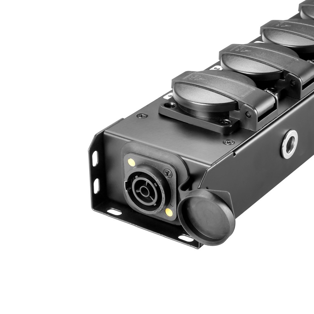 Adam Hall Cables PRO PORT 4 T Stromverteiler 4 x IP54 Schuko out & IP65 in/out