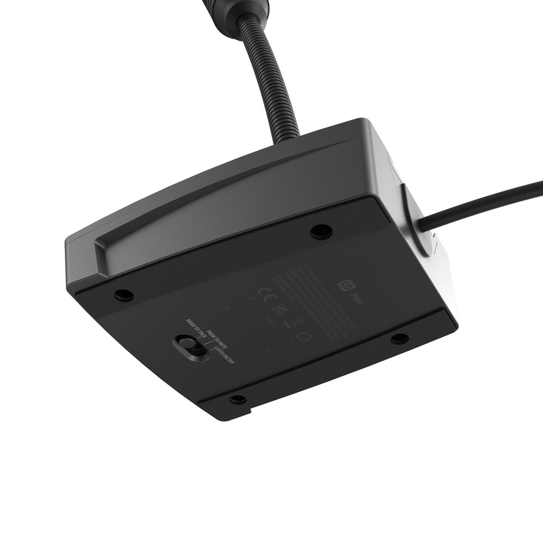 LD Systems PAM Paging Tischmikrofon mit Schwanenhals