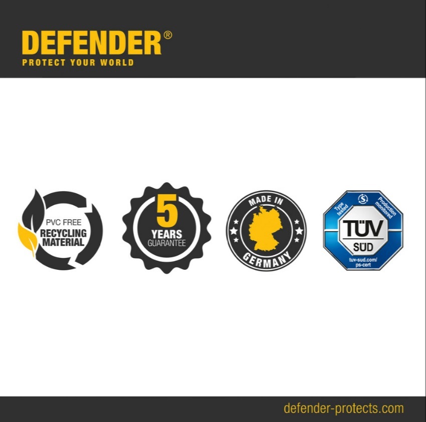 Defender 3 2D HV  Modulsystem für Rollstuhlrampe
