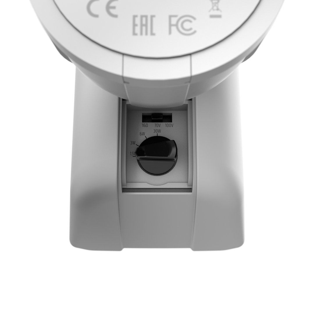 LD Systems DQOR 3  W 3" Indoor/Outdoor 2-Wege-Installationslautsprecher passiv 8 Ohm, weiß