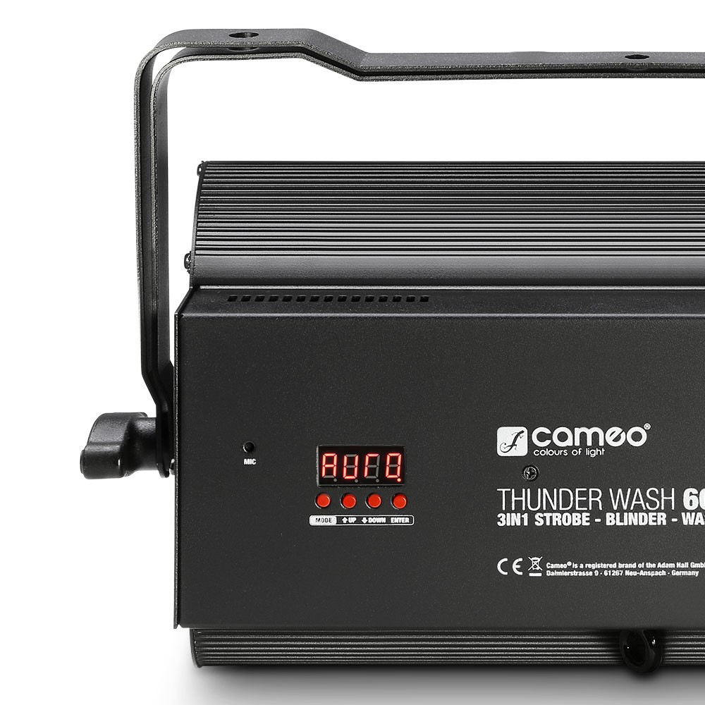 Cameo THUNDER WASH 600 W 3 in 1 Strobe, Blinder und Wash Light
