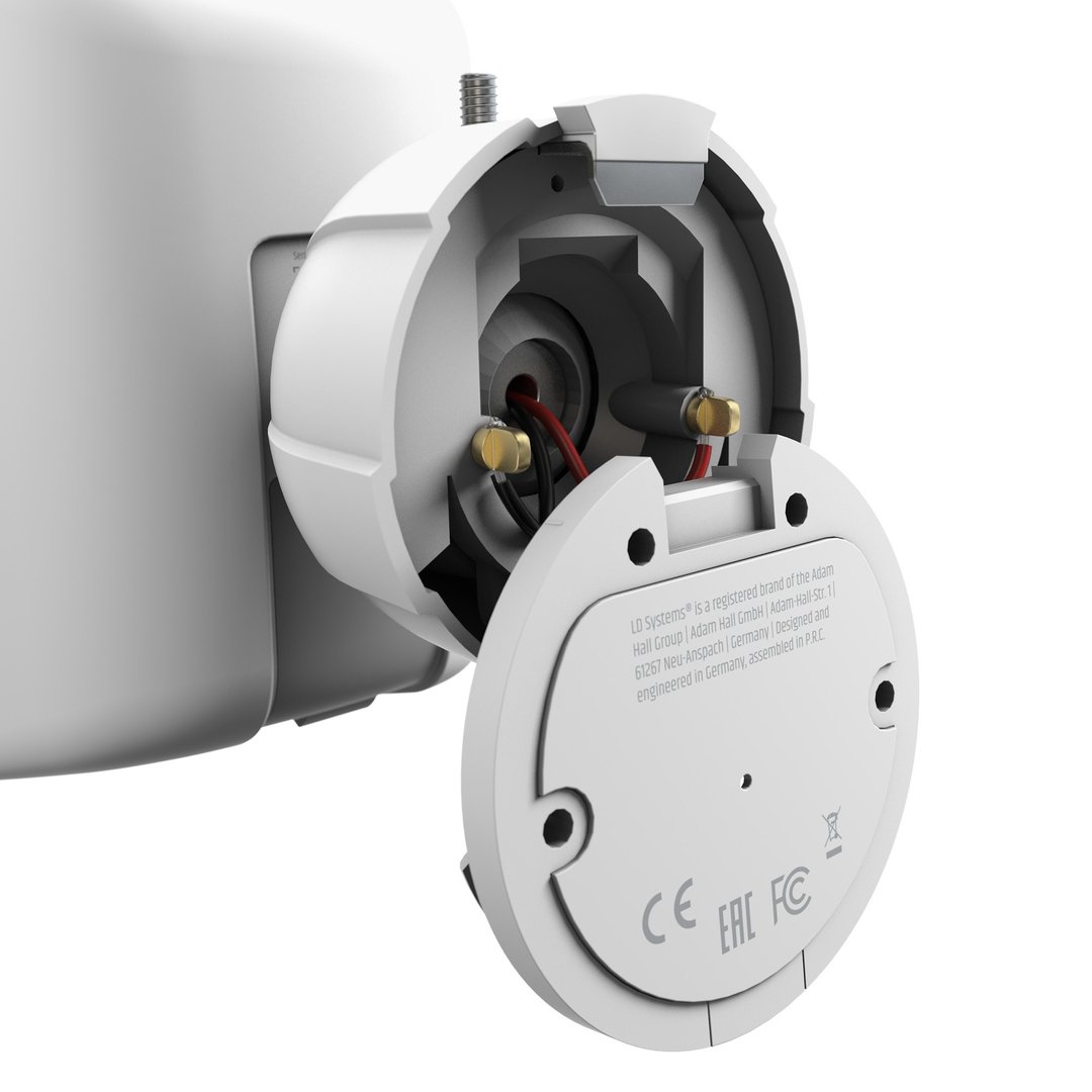 LD Systems DQOR 3 T W 3" Indoor/Outdoor 2-Wege-Installationslautsprecher passiv 16 Ohm, 70/100 V,