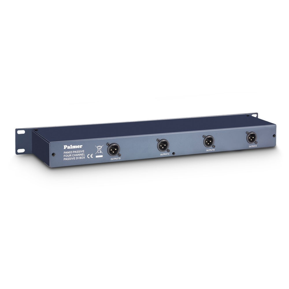 Palmer PAN 03 PASS 19" DI-Box 4 Kanal passiv