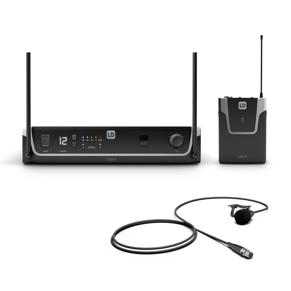 LD Systems U305 BPL Funksystem mit Bodypack und Lavalier Mikrofon