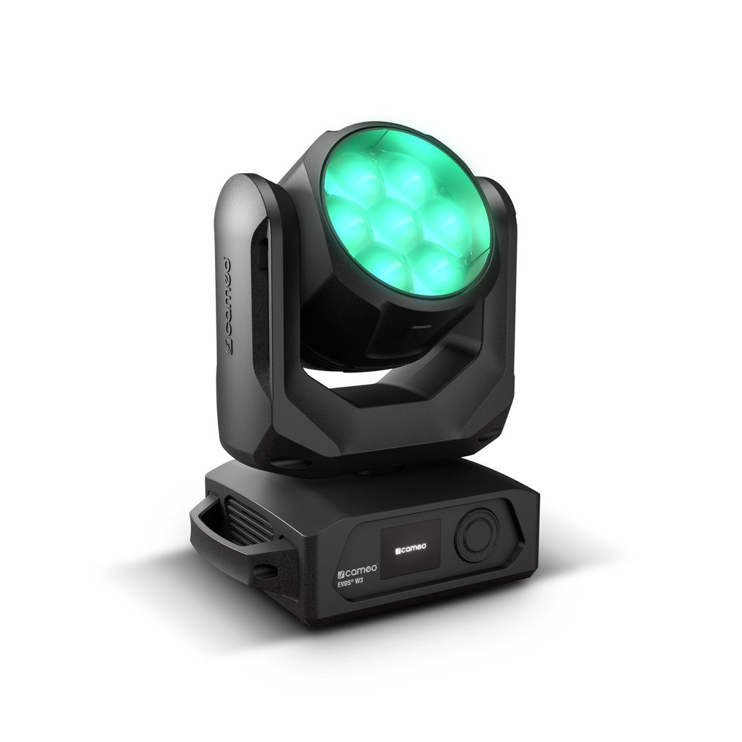 Cameo EVOS W3  Kompakter LED-Wash-Moving Head