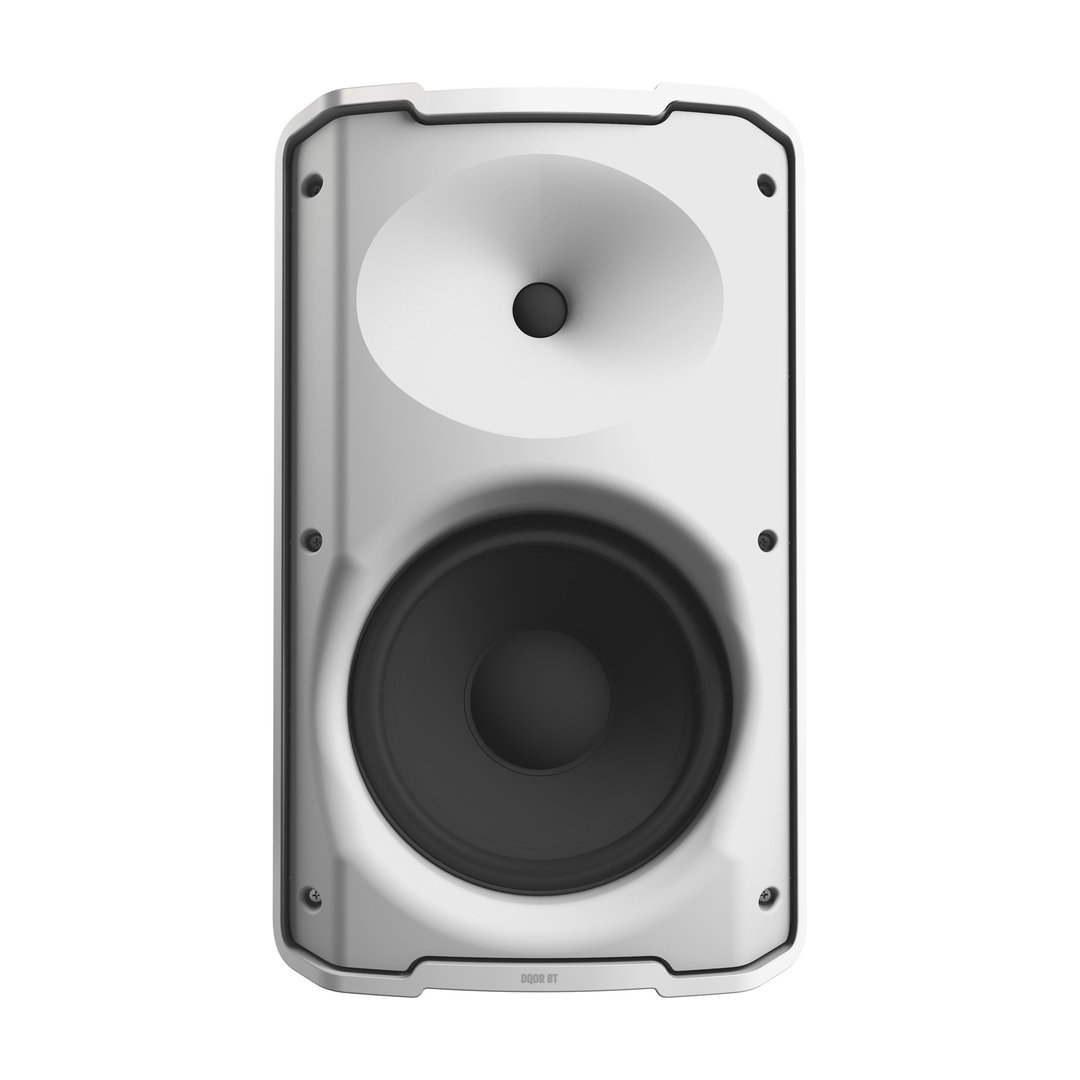 LD Systems DQOR 8 T W 8" Indoor/Outdoor 2-Wege-Installationslautsprecher passiv 16 Ohm, 70/100 V, sc