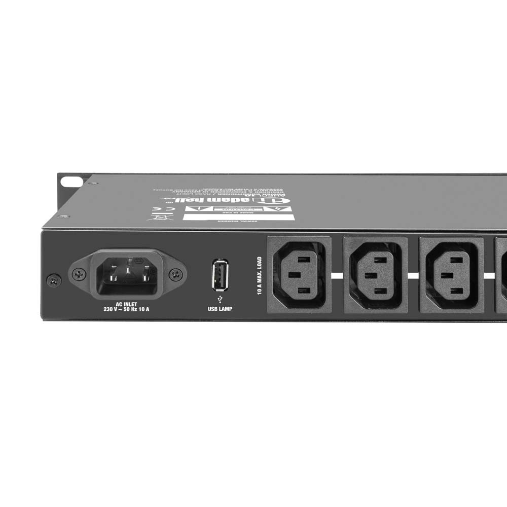 Adam Hall 19" Parts PCL 10 Power Conditioner mit Rack-Beleuchtung
