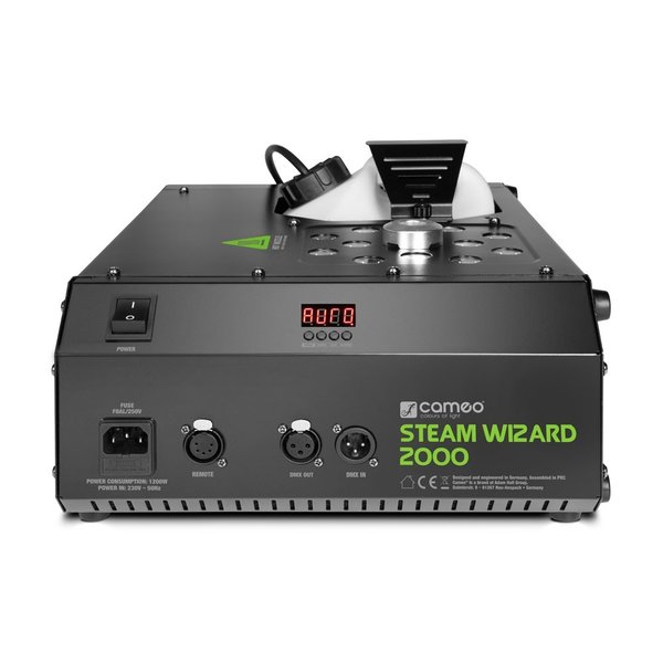 Cameo STEAM WIZARD 2000 Nebelmaschine mit RGBA-LEDs