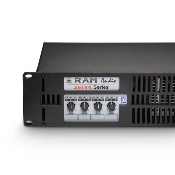 Ram Audio Zetta 420 PA Endstufe 4 x 500 W 2 Ohm Demogerät