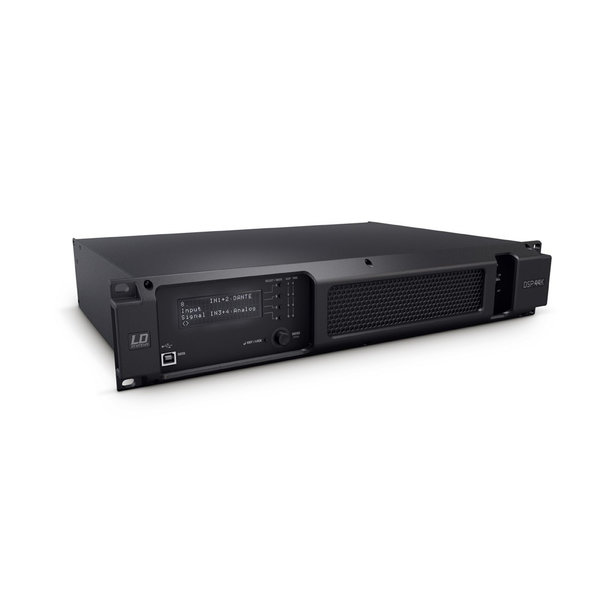 LD Systems DSP 44 K 4-Kanal DSP Endstufe mit Dante