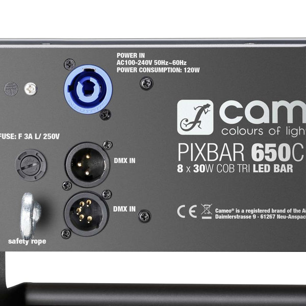 Cameo PIXBAR 650 C PRO Professionelle 8 x 30 W COB LED Bar