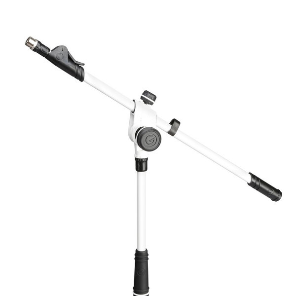 Gravity MS 4322 W Mikrofonständer mit Dreibein-Klappfuß Weiß